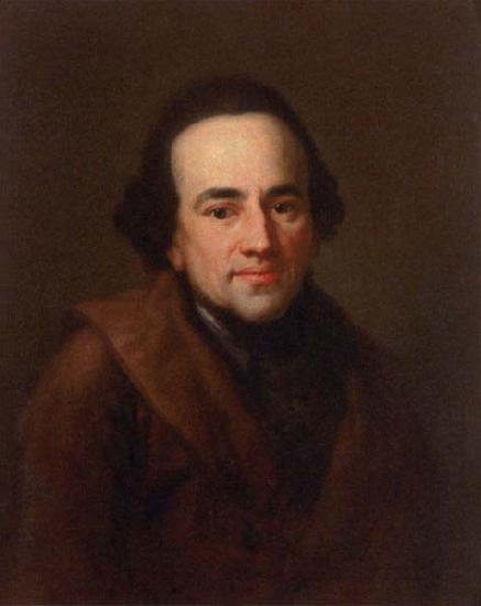 Anton Graff Portrait of Moses Mendelssohn